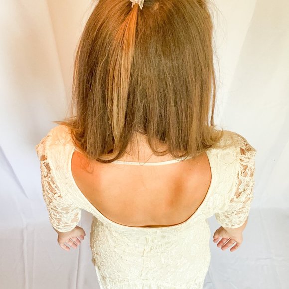 Lacy White Dress from Urban Outfitters - Picture 9 of 9